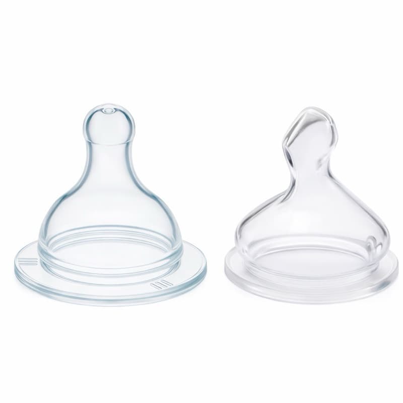 Bico BIG Mamadeira Universal 100% Silicone Redondo ou Ortodôntico