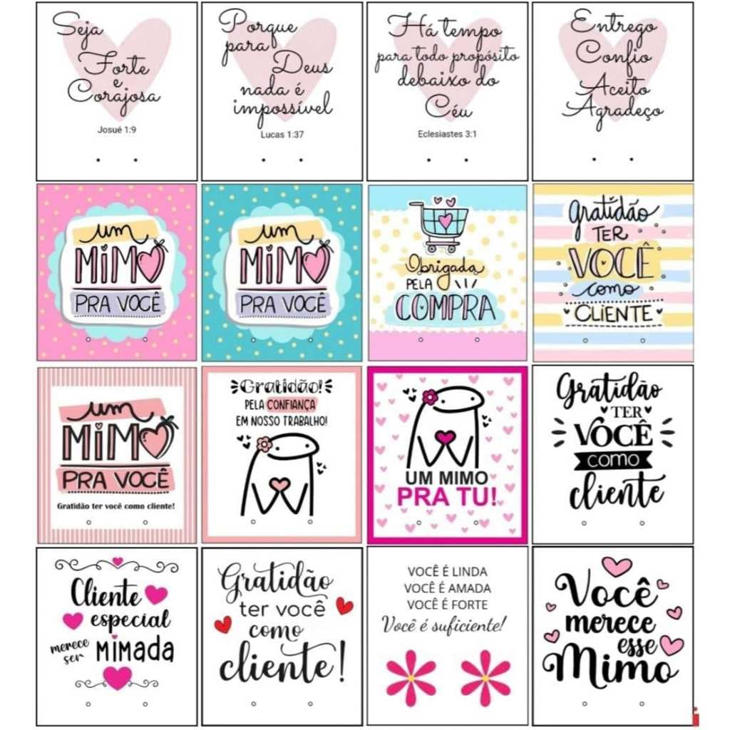 TAG Para Brinco Com Furo | Lembrancinha | Tamanho 5 x 5,5