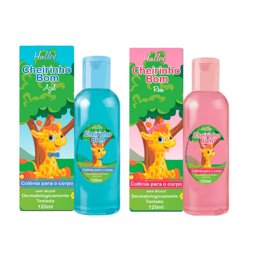 Colônia Infantil Cheirinho Bom- Halley 120ML