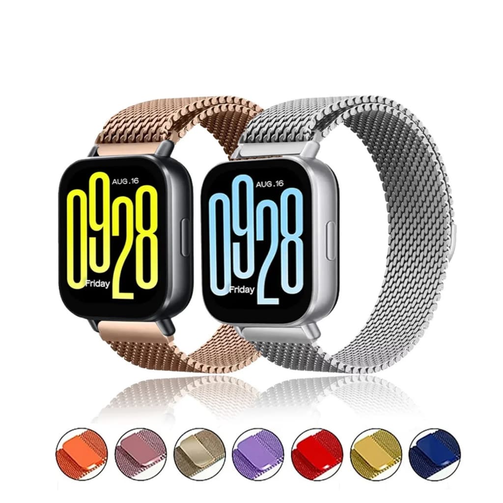 Pulseira de Metal para Redmi Watch 5 Lite e Watch 5 Active