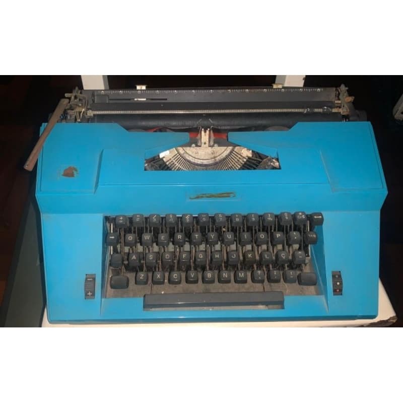 Máquina de Escrever Remington 33 com tampa Precisa ajustar