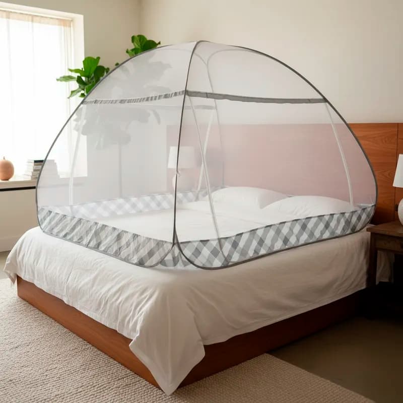 Rede Mosquiteiro Tenda Para Cama Casal Mosquito Mosquiteiros