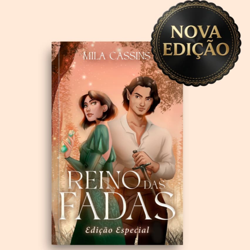 [Edição Especial] Livro Reino das Fadas - acompanha 3 marca-páginas e 1 bloco de notas