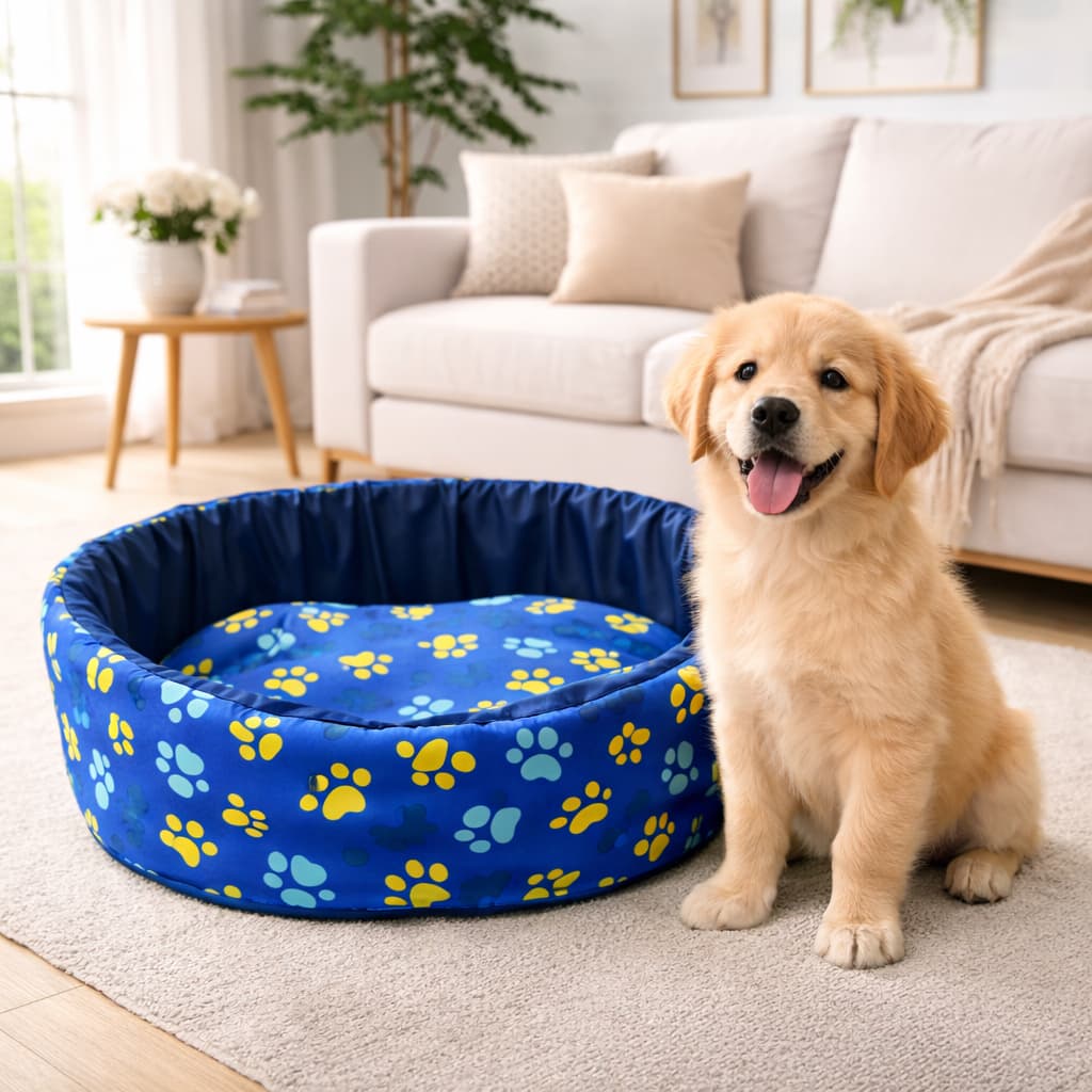 Cama Pet Europa Oval para Cães e Gatos MicroPet Nº1 - Diversas Cores Porte Pequeno