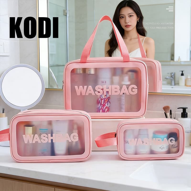 Necessaire Viagem, Impermeável Compartimentos Seco/Molhado, Organizadora-Q4