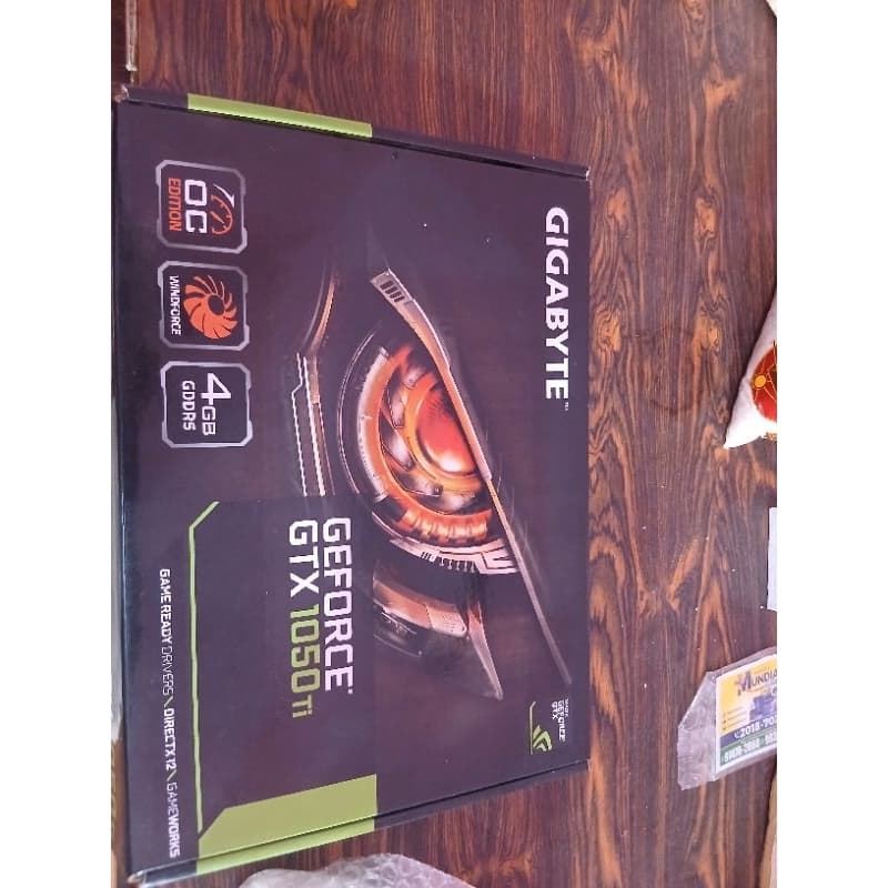 GEFORCE RTX 1050TI 4GB DDR5
