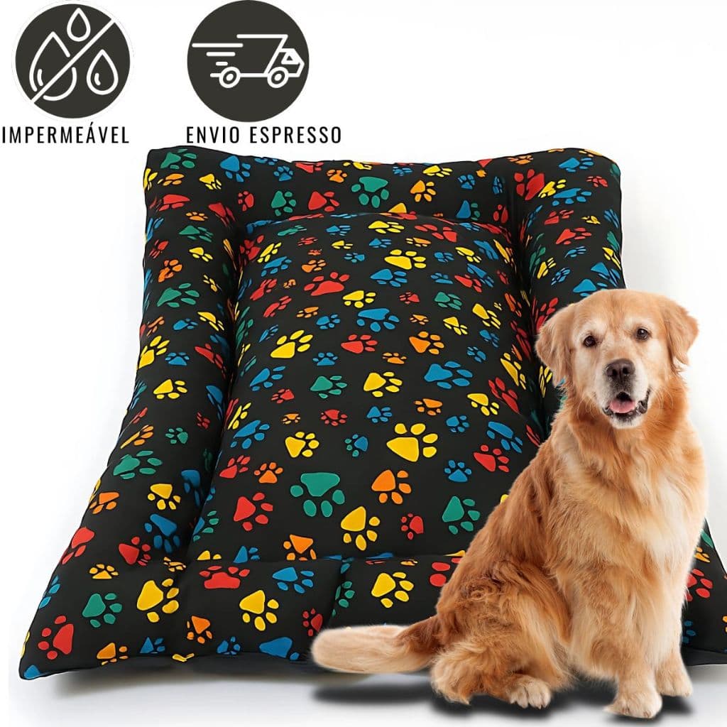 Cama Pet Colchonete  Impermeável Caminha Cachorro e Gato