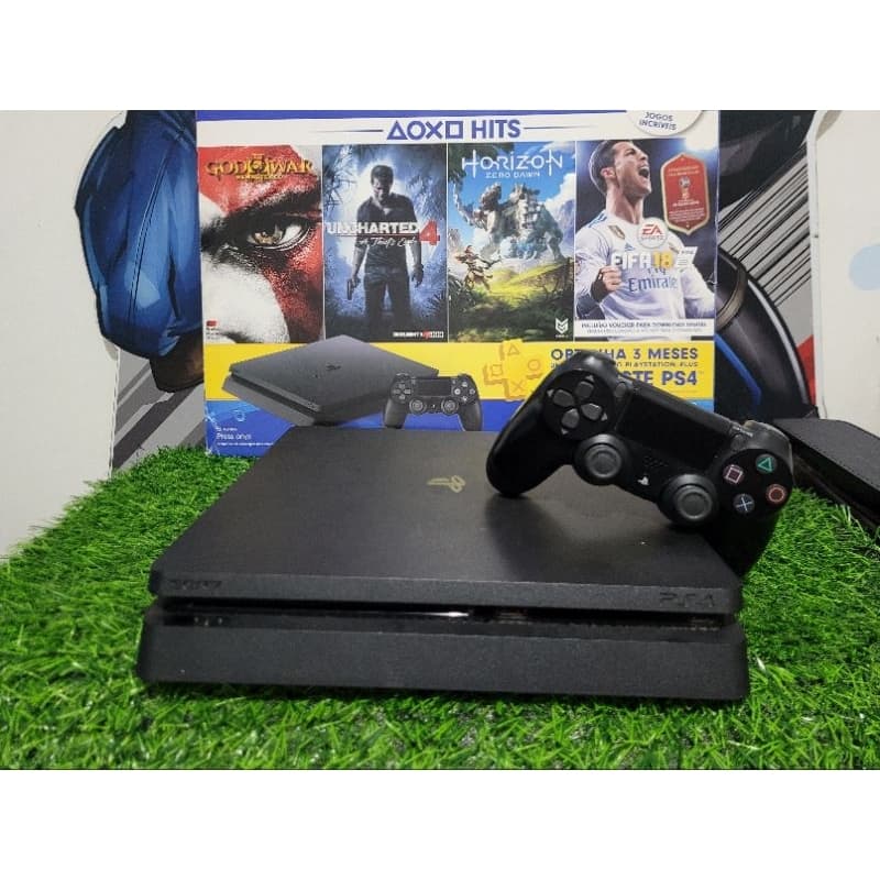 ps4 desbloqueado com hen, mais hd de 1 tb externo lotado de jogos