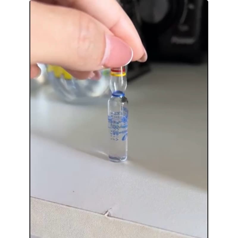 Água Bacteriostática Estéril 2ml dose 0,9% Álcool Benzílico Para Diluição de Medicamentos