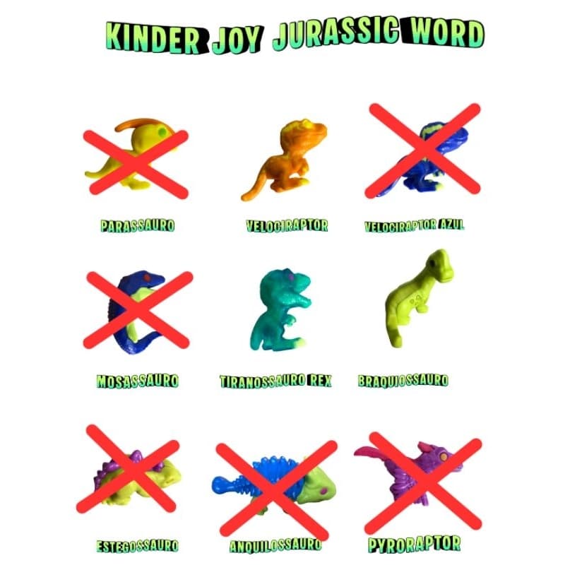 kinder Joy - Jurassic Word