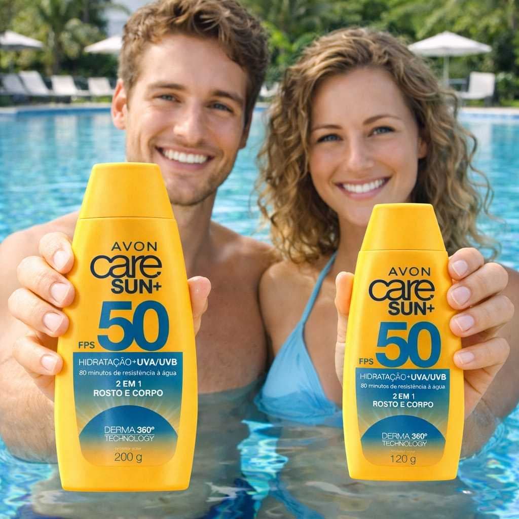 PROTETOR SOLAR CARE SUN FPS 50 DA AVON (200)ML