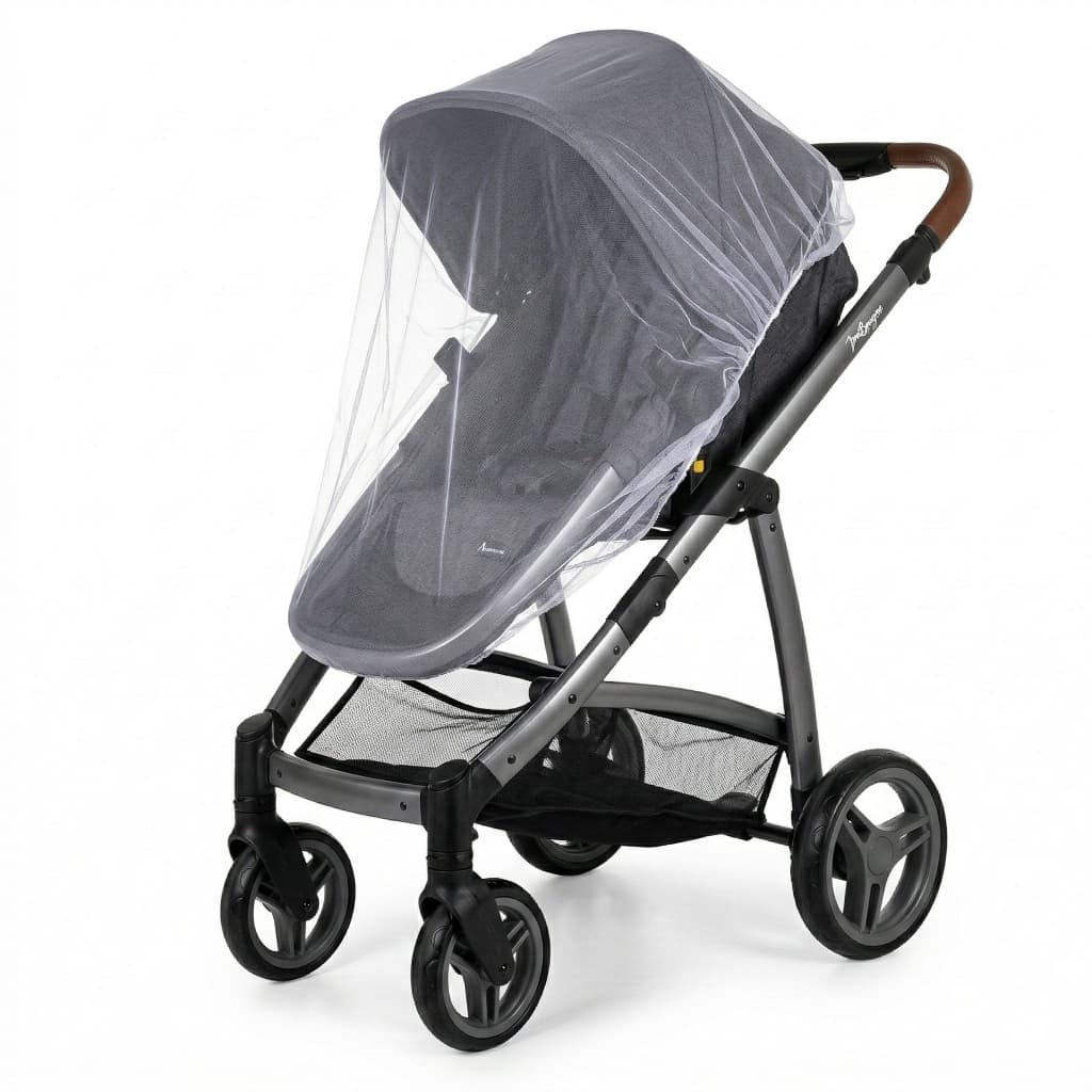 Mosquiteiro Carrinho Tela Bebe Proteção Contra Insetos 1,00m X 1,20m