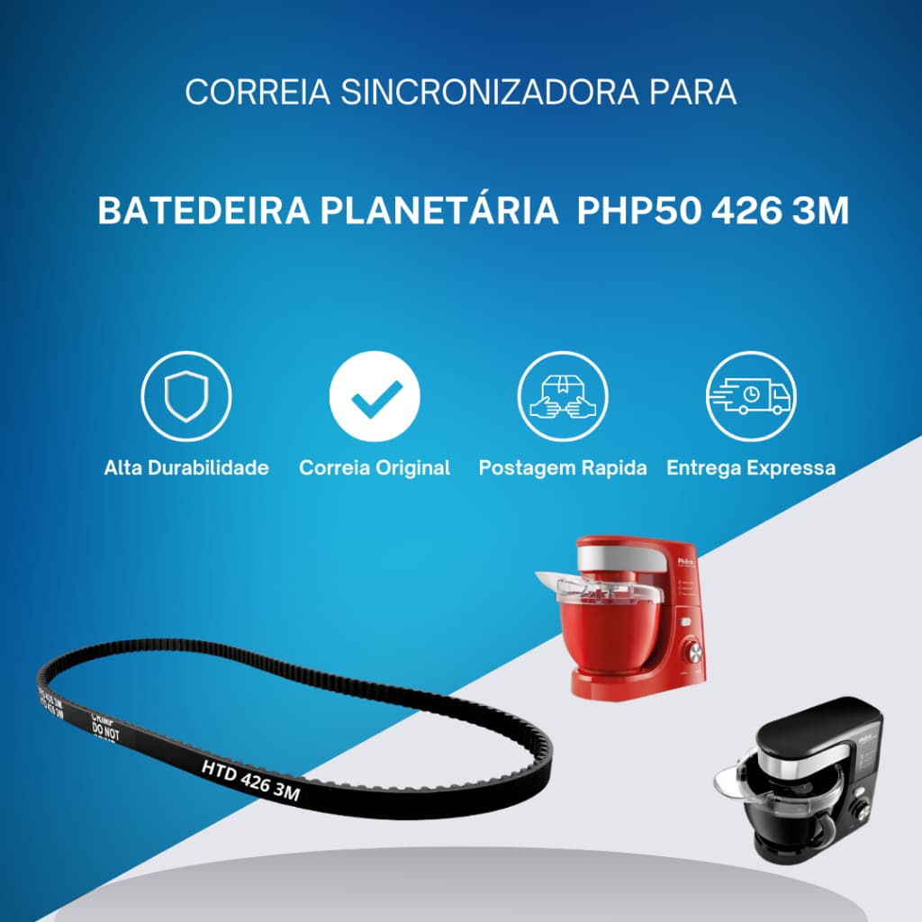 Batedeira Planetária  Php500 426 3M