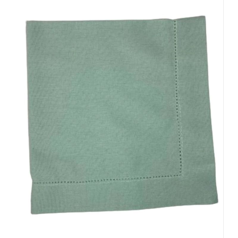 Kit 02, 04 ou 06 Guardanapos Verde Bebê no linho 45x45cm.