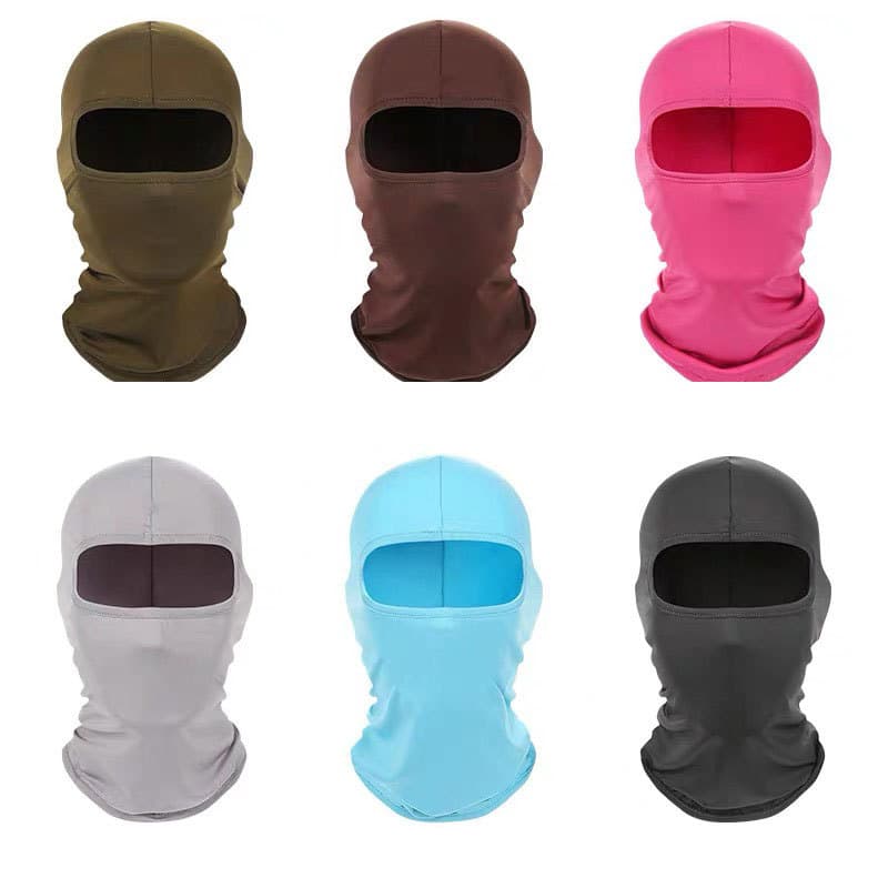 Balaclava Camuflagem para Esportes Ao Ar Livre - Máscara Completa À Prova de Vento