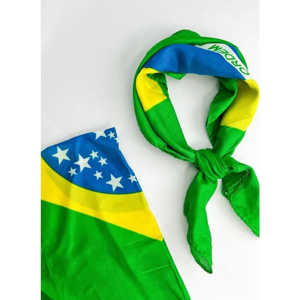BANDANA FEMININA DO BRASIL 50X50