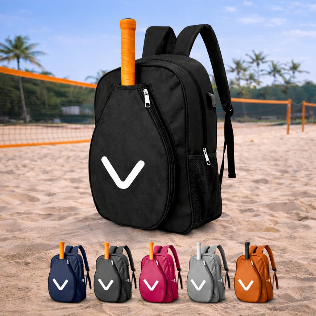 Mochila Raqueteira Bolsa Porta Raquete Tênis Beach Tennis Squash Padel Reforçada Moderna Espaçosa  Qualidade