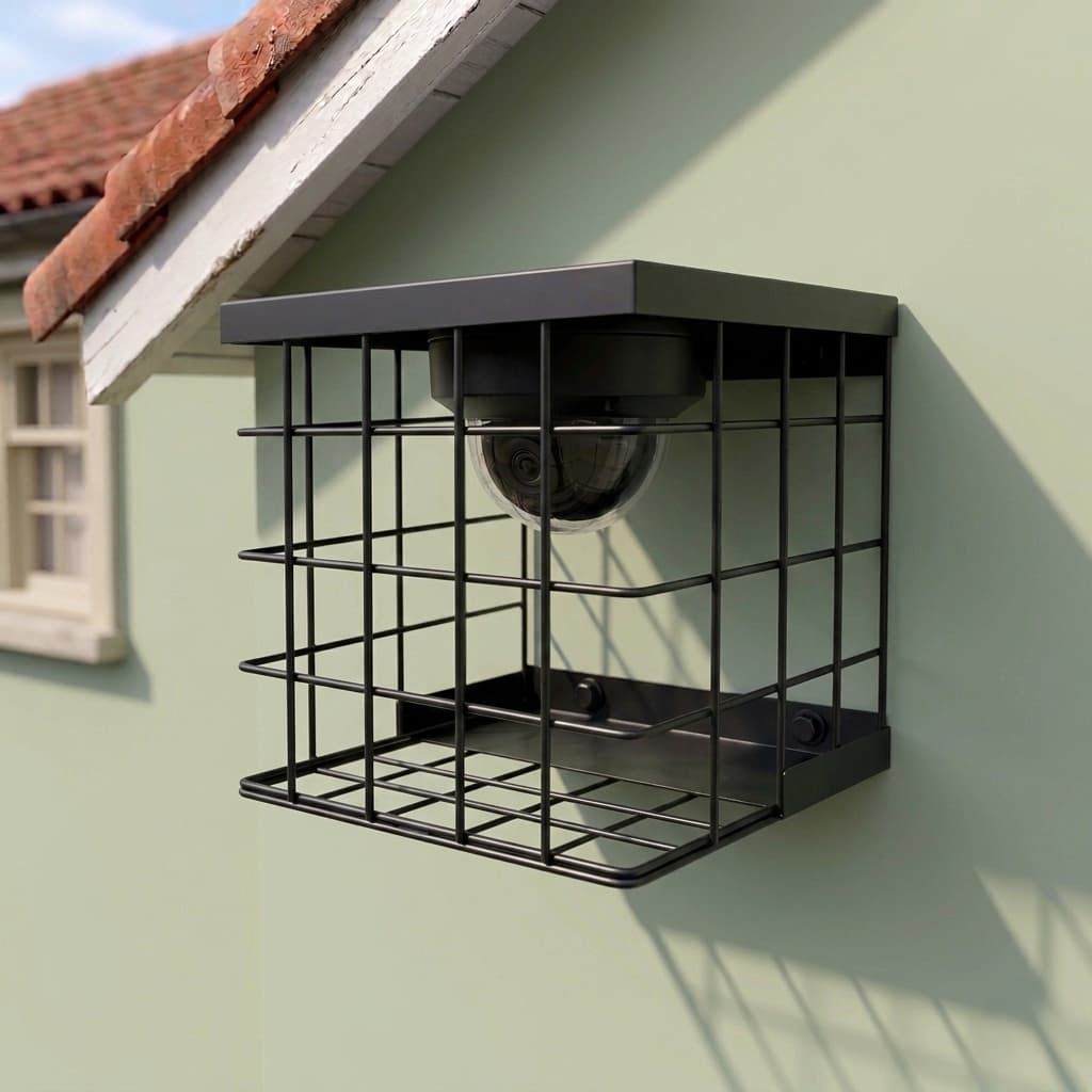 Grade Protetora de Câmera Monitoramento Grade Gaiola de Proteção Reforçada para Câmeras de Segurança