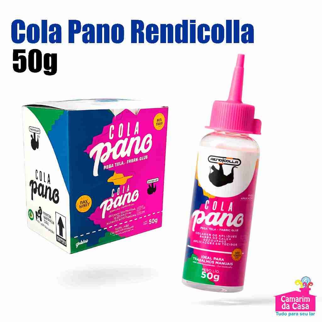 Cola Pano Rendicolla Tubo com 50g Ideal para Trabalhos Manuais Artesanato