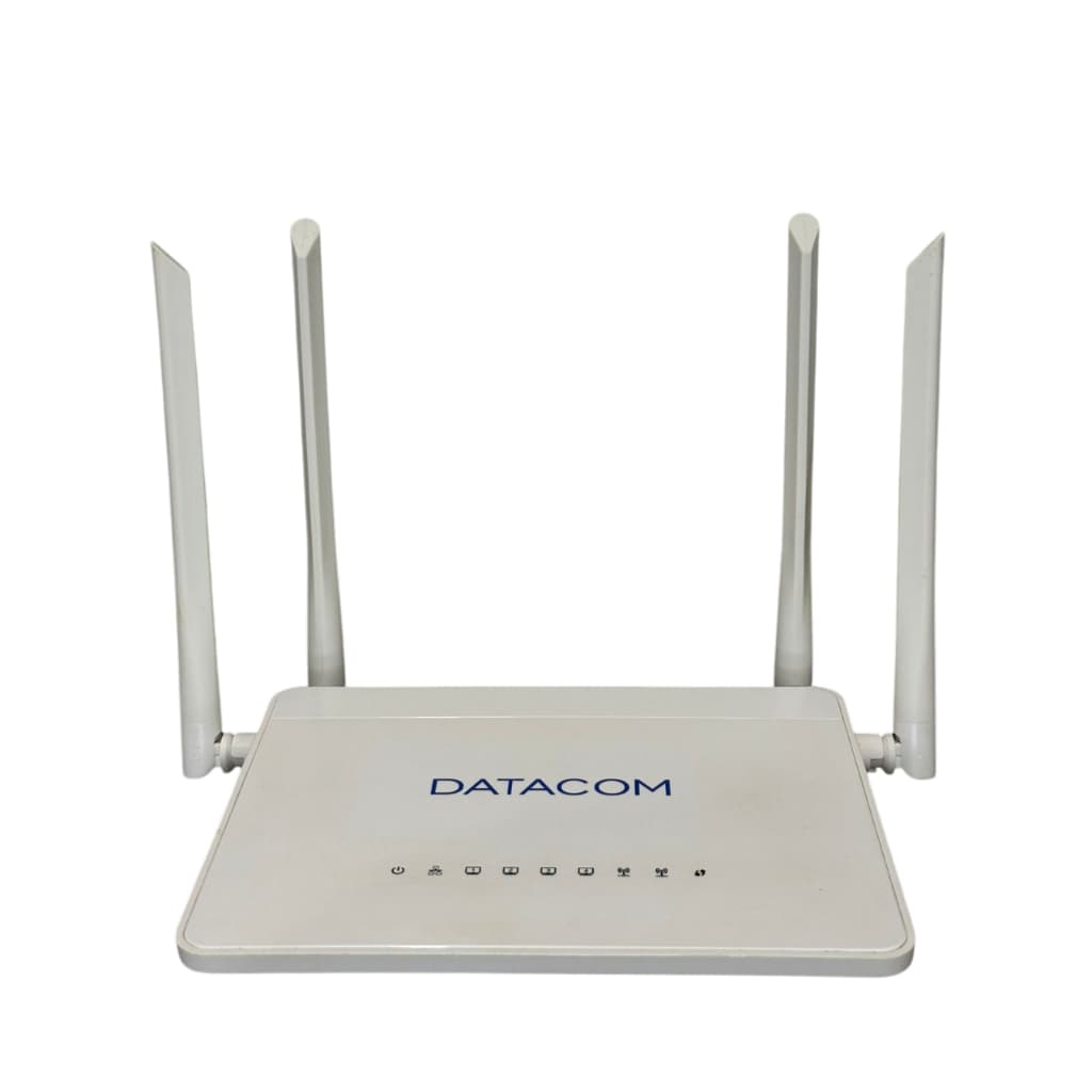 Lote de Roteadores Lan Gigabit Datacom DM955 5GT Wireless Gigabit AC1200 DualBand Branco com fontes
