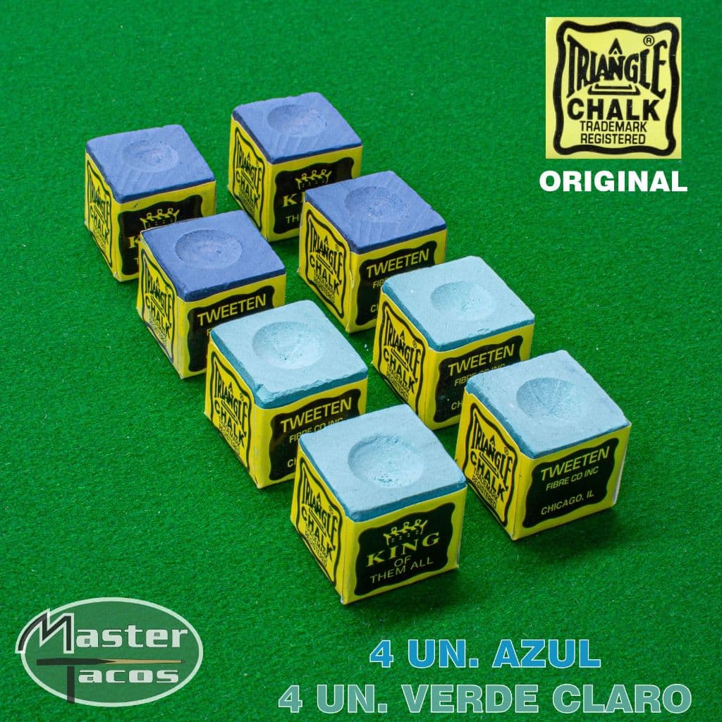 Giz Sinuca Triangle ORIGINAL (8 Unidades)