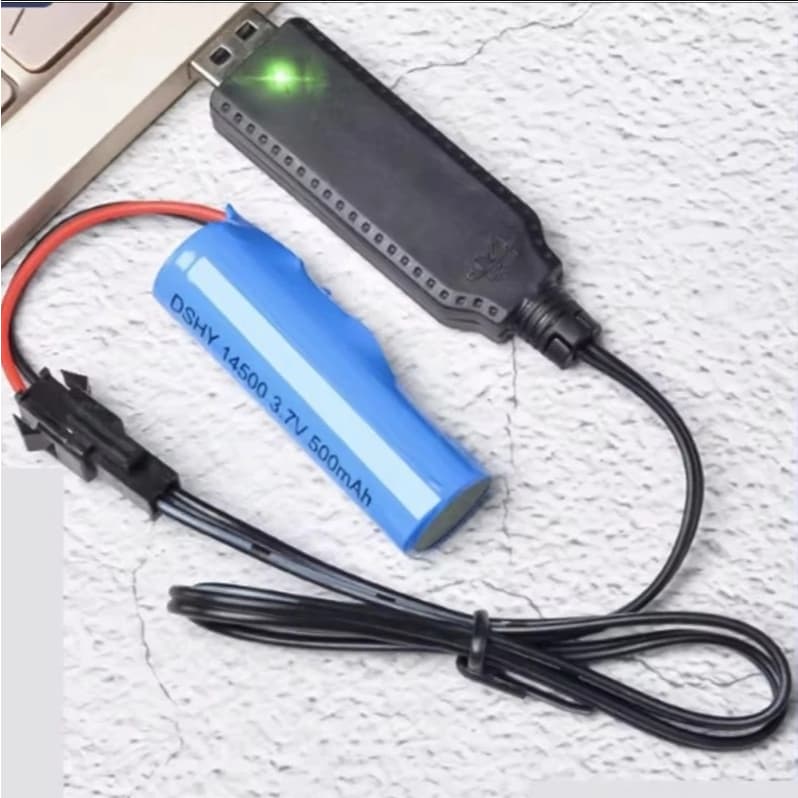 Carregador Bateria Carrinho RC 3.7V USB