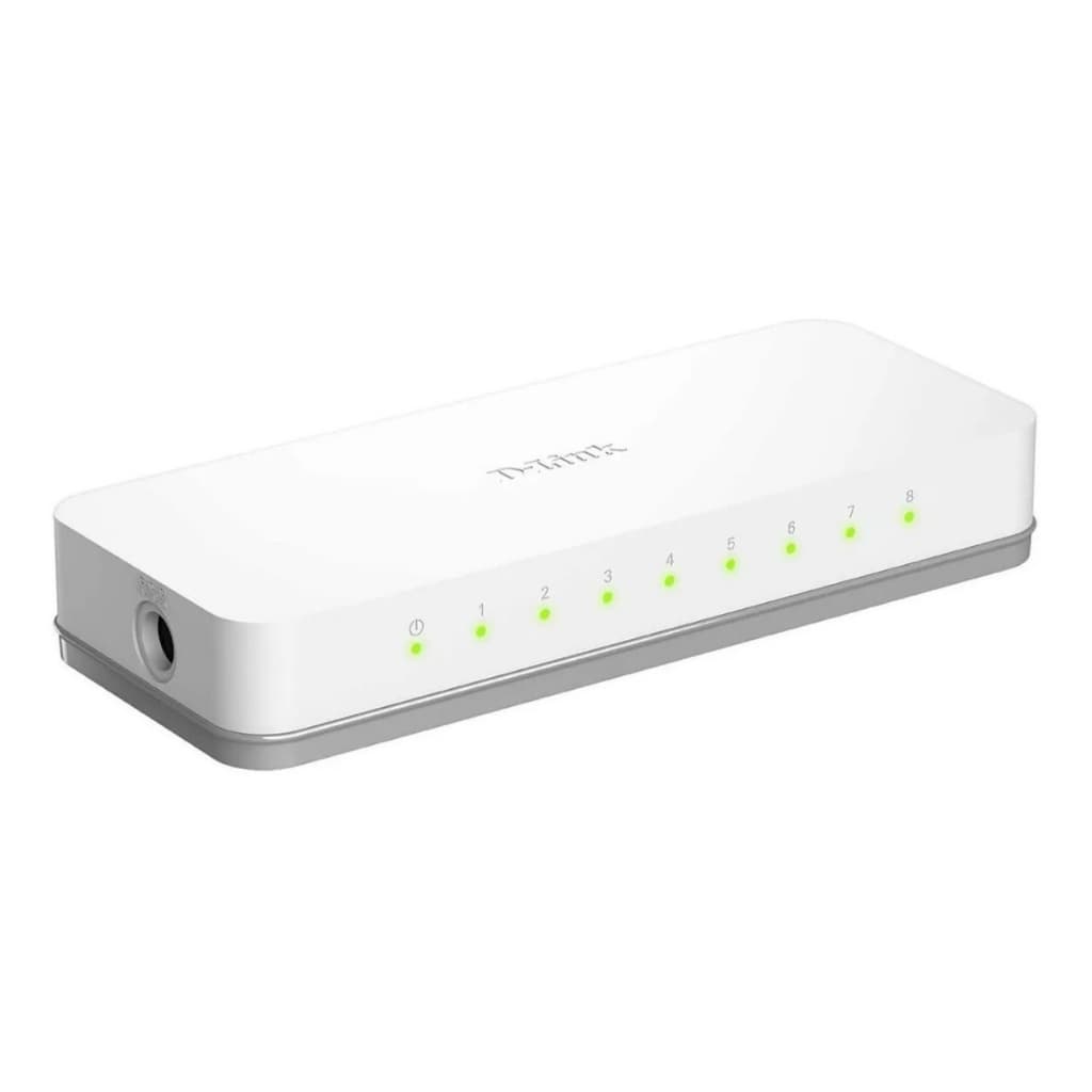 Switch 8 Portas D-link Des-1008c Hub 10/100mbps