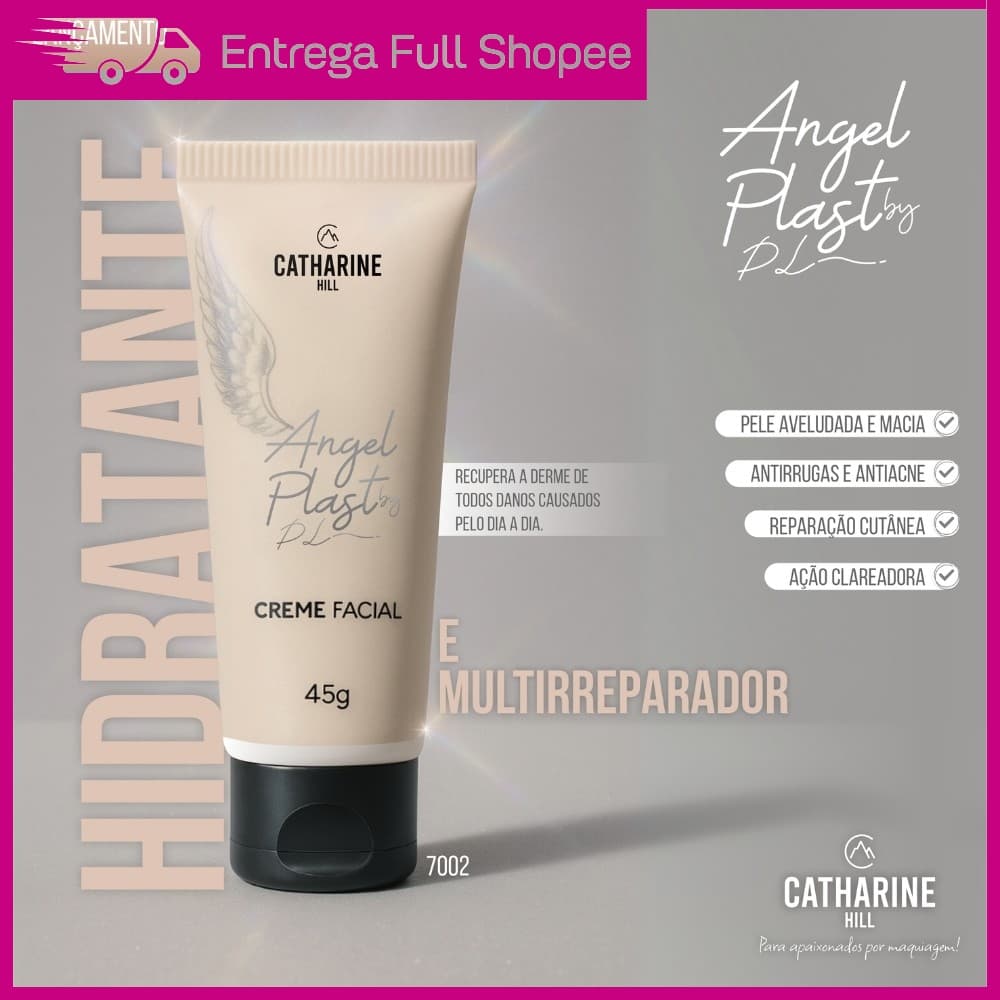 Creme Hidratante Facial Angel Plast Angel Wings Pri Lessa Catharine Hill Multirreparador Antiacne
