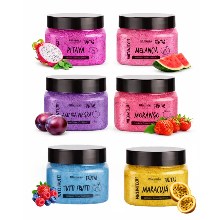 Esfoliante Rhenuks Limpeza Profunda Rosto e Corpo 300g