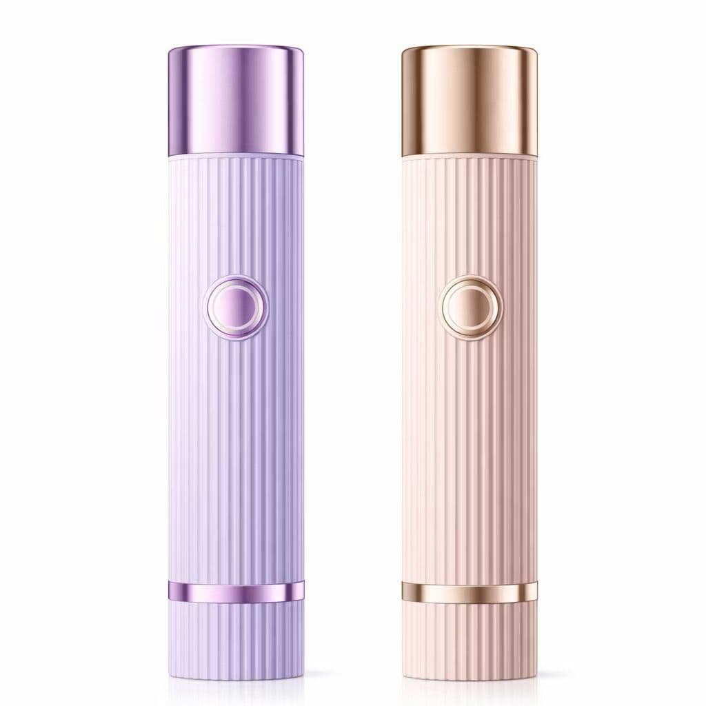 APARADOR DE PELOS FEMININOS 2 EM 1  DEPILADOR FACIAL PORTÁTI  RECARREGÁVEL