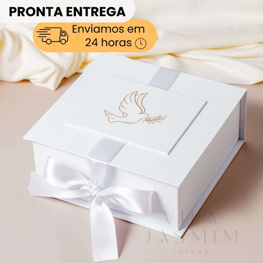 Caixa Convite para Padrinhos Batizado Casamento Crisma PRONTA ENTREGA