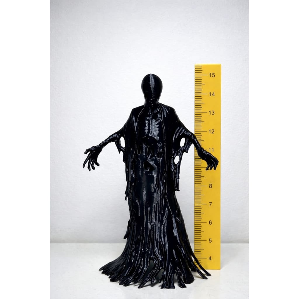 Dementador Harry Potter Escultura Decoração Geek Preto Brilhante Azkaban HP