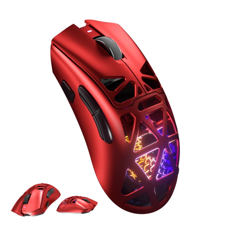 MOUSE Gaming FURYCUBE G11 BT/2.4G/USB RGB 22000DPI Driver Web 400mah para notebook PC