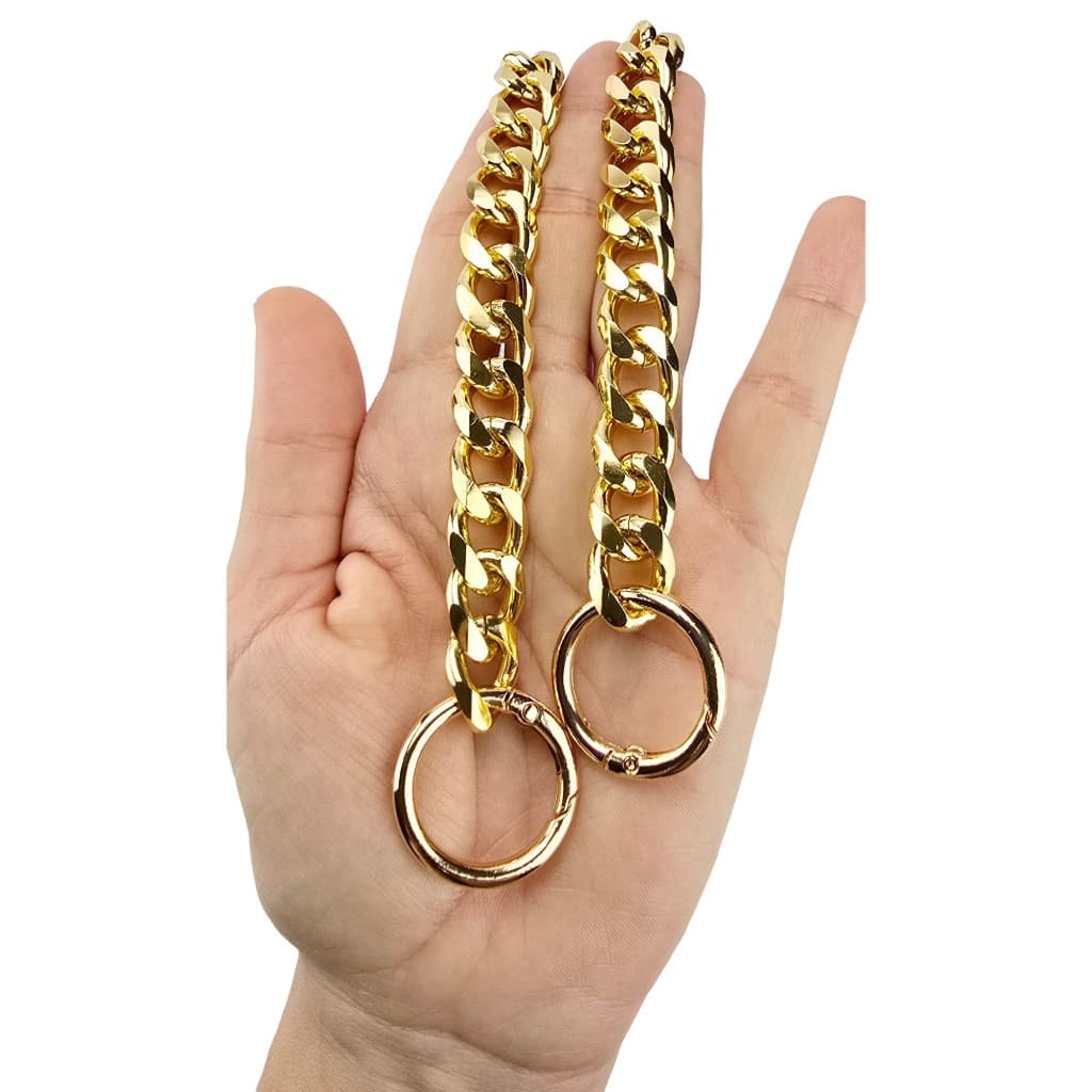 Corrente para Alça de mão - Grossa de alumínio e com argola articulada