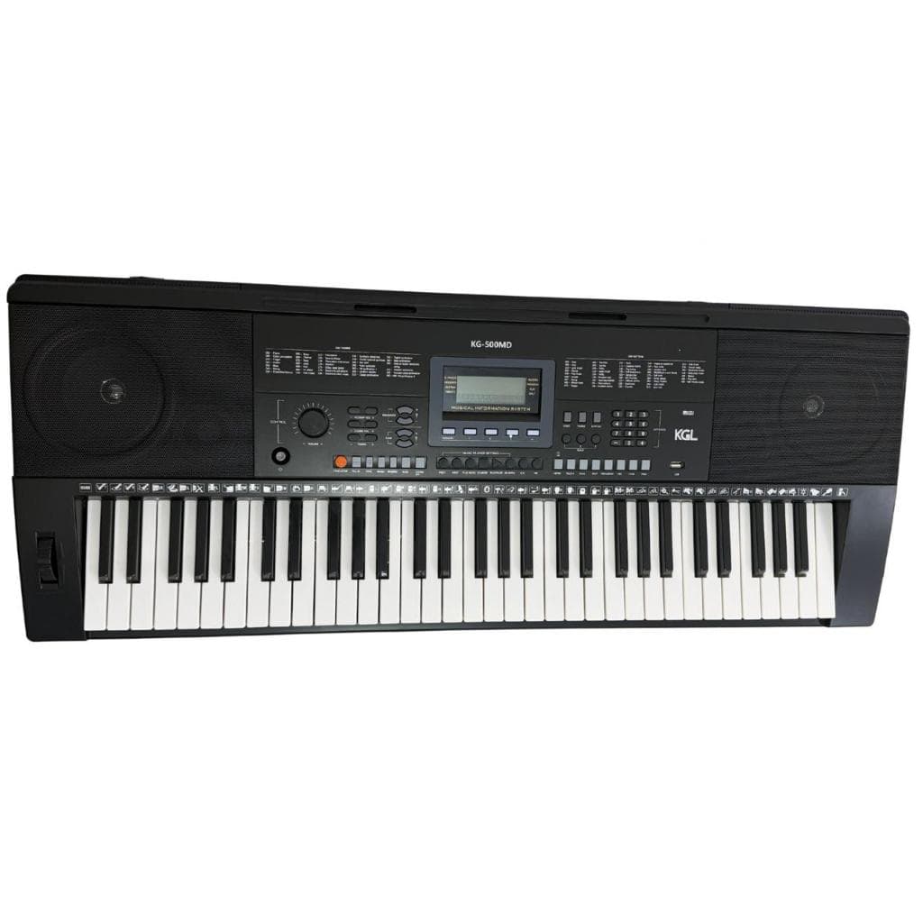 Teclado Musical Profissional 61 Teclas Usb 500 Ritmos 500 Timbres Midi Sustain