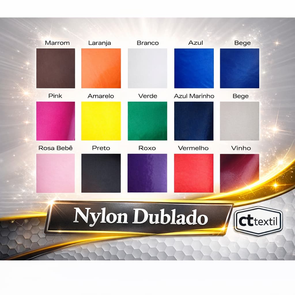 Nylon Dublado Acoplado - 1 Metro x 1,5 largura