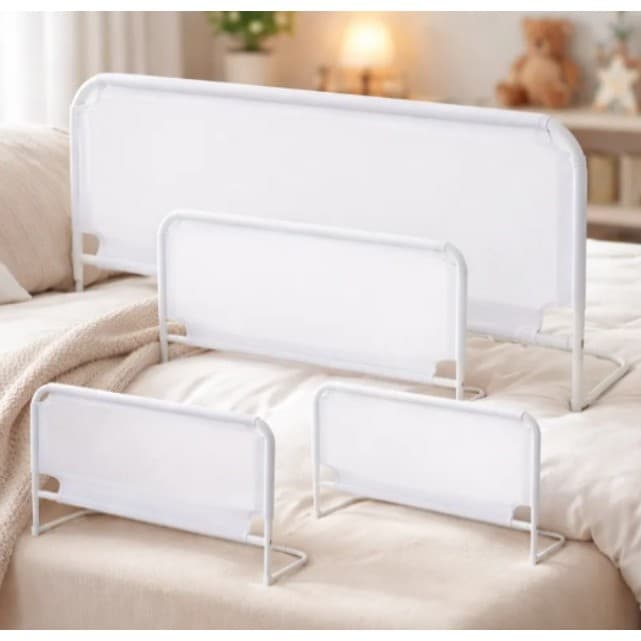 Grade de cama NORMAL E BOX - Protetor Para Cama - PEQUENA, MÉDIA E GRANDE Criancas Reforçada Lavável