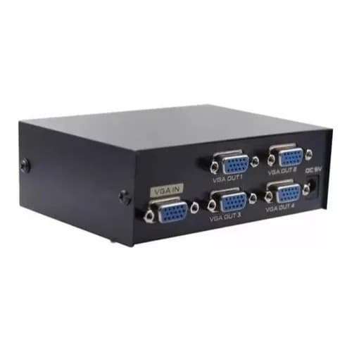 Splitter Vga 1x4 Distribuidor Divisor De Sinal De Vide 1504