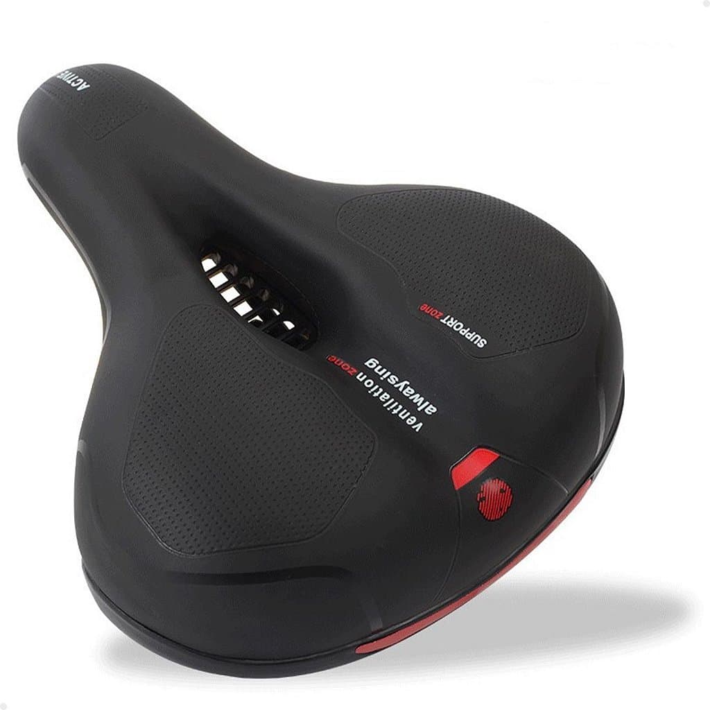 Selim Bike Largo Macio Com Amortecedor Lorben MTB Urbano Suporta 200kg