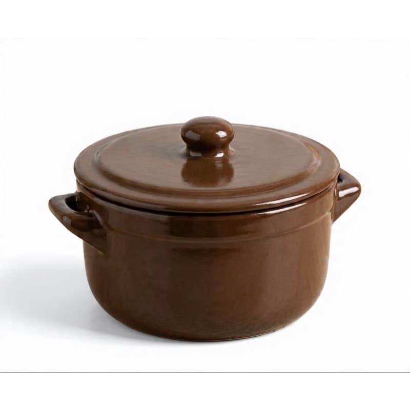 Caçarola de Cerâmica com Tampa– Panela Refratária