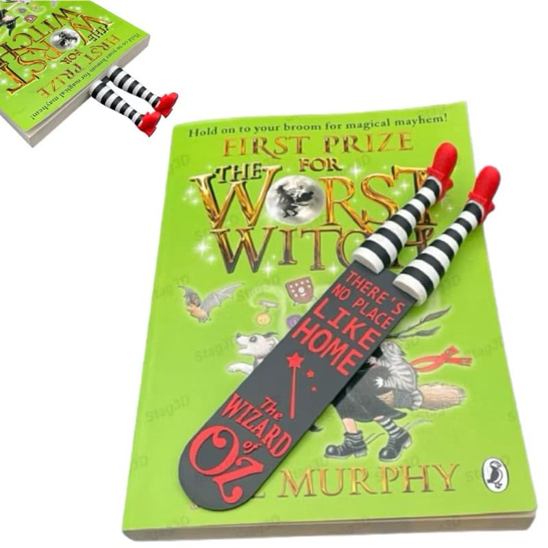 Marcador de Pagina Alice Magico de Oz Decoração Geek Leitura Presente Fã