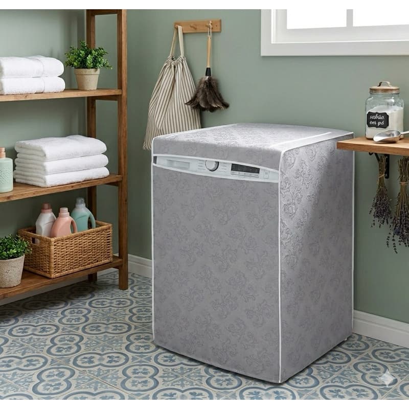 Capa para Máquina de Lavar Electrolux Brastemp Consul com Ziper 10, 11, 12, 13, 14, 15, 16, 17kg Envio Rápido
