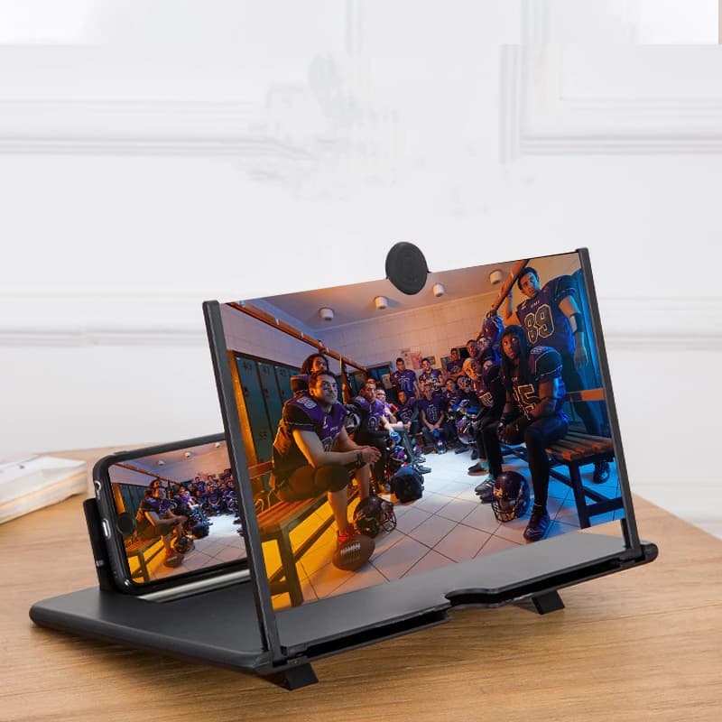 Tela Lupa Ampliadora Leitura E Celular 10，12 Polegadas Zoom, Amplificador De Imagem Da Tela Do Celular