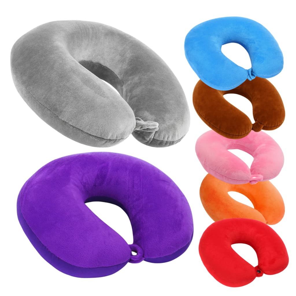 Travesseiro De Pescoço Almofada Descanso Protetor Viagem Confortável
