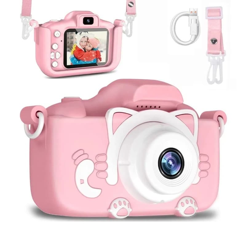 Camera Fotografica Infantil Digital Nova,Mini Camera Instantânea,Brinquedo menino/menina 3 a 6 anos