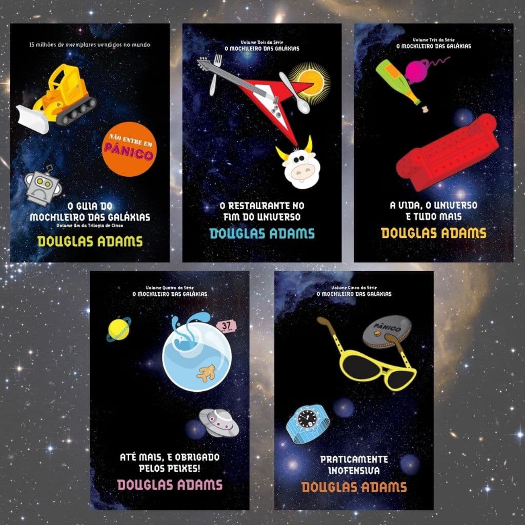 O Mochileiro das Galáxias - Volumes avulsos - NOVOS.