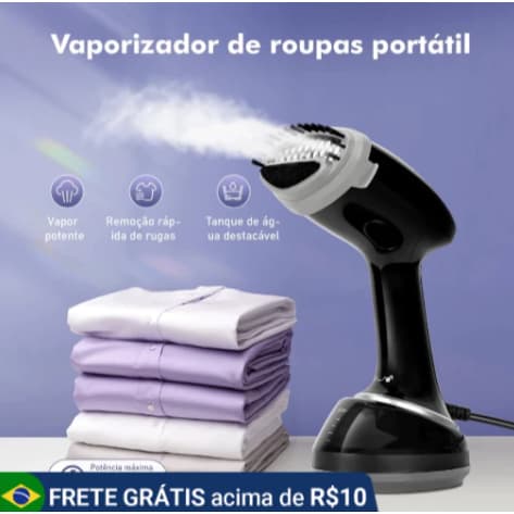 COIBEU Passadeira Portátil a Vapor Vaporizador para roupas 1200W 127V Ferro a Vapor Vertical Removedor de Rugas Rápido