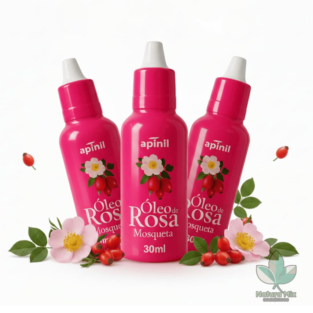 Óleo de Rosa Mosqueta Apinil 30ml ATÉ 3 UN – Hidratação Intensa e Regeneração da Pele