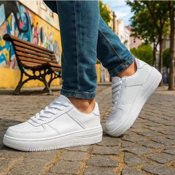 Tênis Air Casual Forma Padrão Masculino e Feminino Queima De Estoque Promoção Envio Imediato