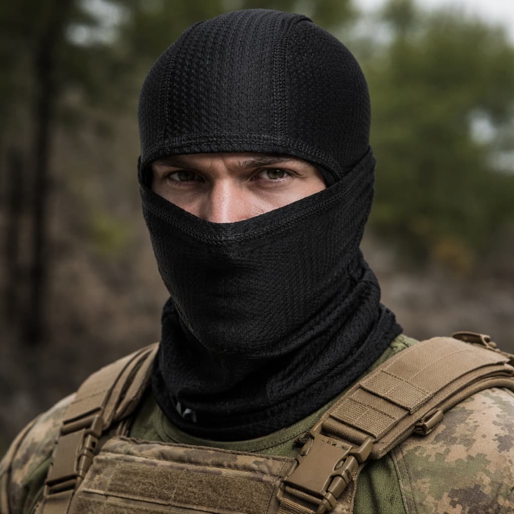 Máscara Balaclava Toca Ninja Frio Respirável Ciclismo UV 50 Proteção Térmica